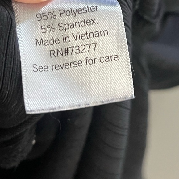 Nine West Elegant Long Sleeve Black Dress Sz Medium - Picture 6 of 6